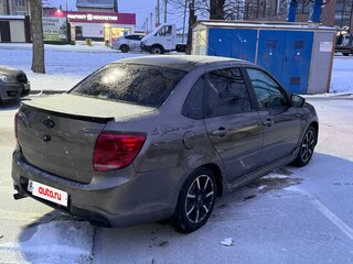 2017 Lada (ВАЗ) Granta I, коричневый, 880000 рублей, вид 3