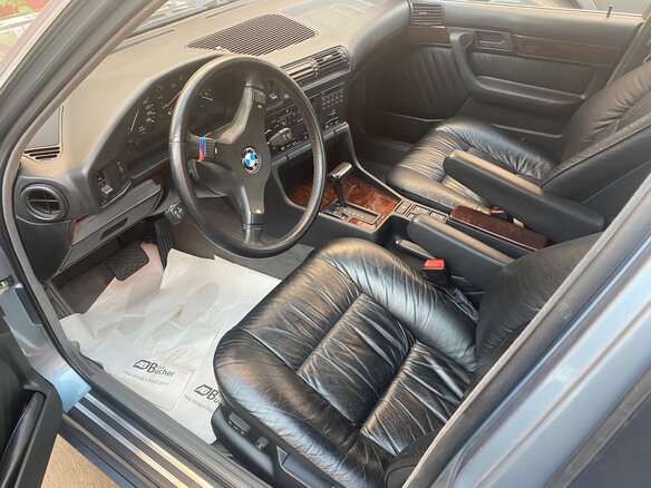 1988 BMW 5 серии 535i III (E34), серый, 7400000 рублей - вид 22