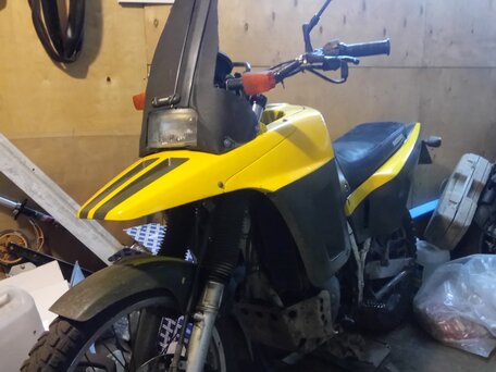 1992 Suzuki DR 800 Big, жёлтый, 220000 рублей, вид 1