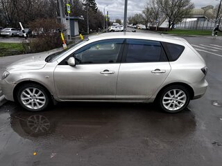 2008 Mazda 3 I (BK) Рестайлинг, серебристый, 550000 рублей, вид 4