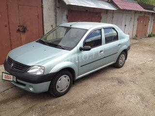 2008 Renault Logan I, зелёный, 270000 рублей, вид 1