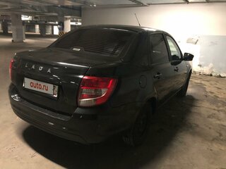 2020 Lada (ВАЗ) Granta I Рестайлинг, чёрный, 580000 рублей, вид 4