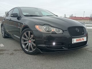 2008 Jaguar XF I, чёрный, 1300000 рублей, вид 4