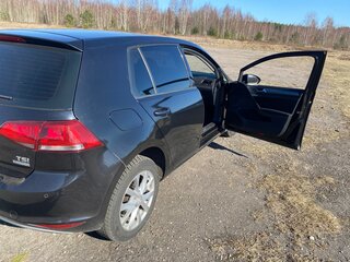 2013 Volkswagen Golf VII, чёрный, 850000 рублей, вид 3