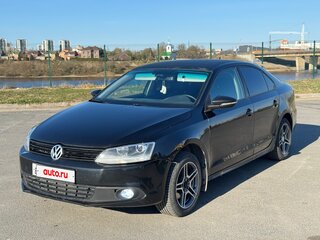 2012 Volkswagen Jetta VI, чёрный, 690000 рублей, вид 2