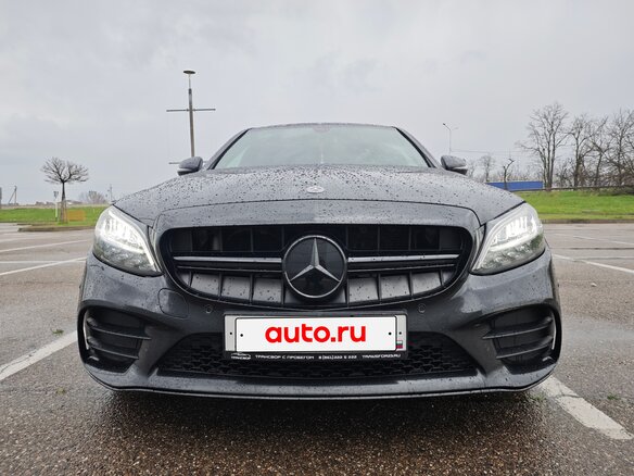 2018 Mercedes-Benz C-Класс 180 9G-TRONIC IV (W205), чёрный, 2300000 рублей - вид 1