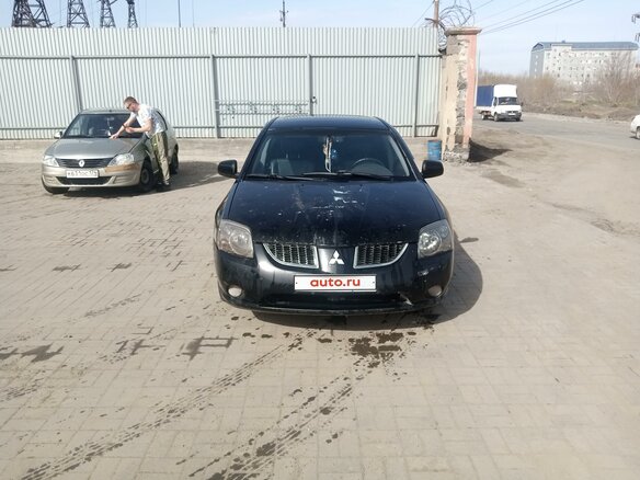 2006 Mitsubishi Galant IX Рестайлинг, чёрный, 480000 рублей - вид 3