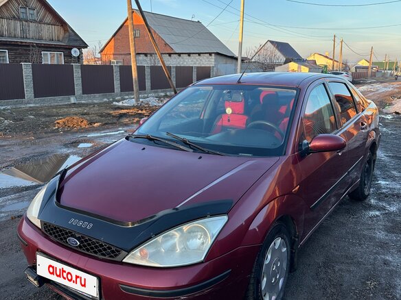 2004 Ford Focus I Рестайлинг, красный, 190000 рублей