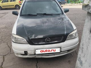 2001 Opel Astra G, белый, 380000 рублей, вид 1