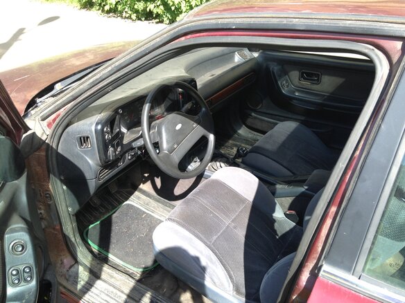 1989 Ford Scorpio I, пурпурный - вид 5