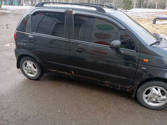 2009 Daewoo Matiz I Рестайлинг, чёрный, 230000 рублей - вид 3
