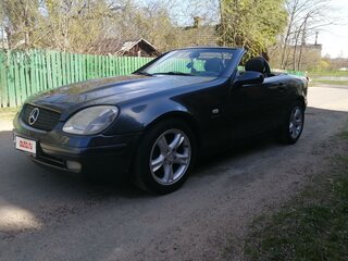 1998 Mercedes-Benz SLK-Класс 200 I (R170), чёрный, 790000 рублей, вид 4