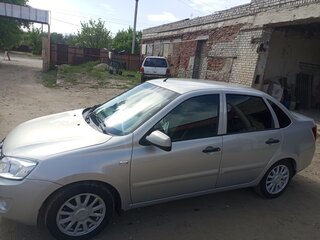 2014 Lada (ВАЗ) Granta I, серый, 465000 рублей, вид 4