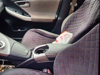 2012 Toyota Prius III Рестайлинг (XW30), синий, 900000 рублей, вид 5