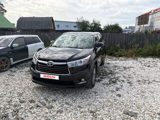 2015 Toyota Highlander III (XU50), чёрный, 3050000 рублей, вид 1