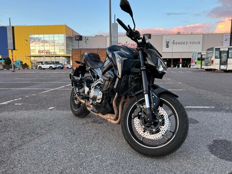 2017 Kawasaki Z 900, чёрный, 720000 рублей, вид 3