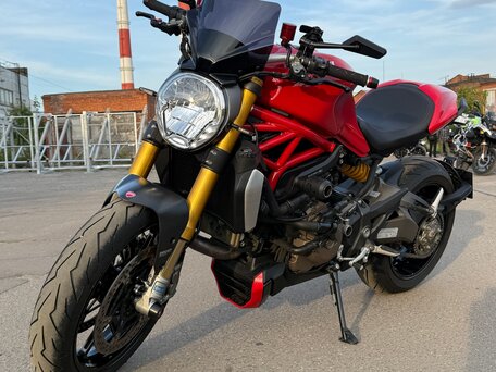 2014 Ducati Monster 1200, красный, 1100000 рублей, вид 2