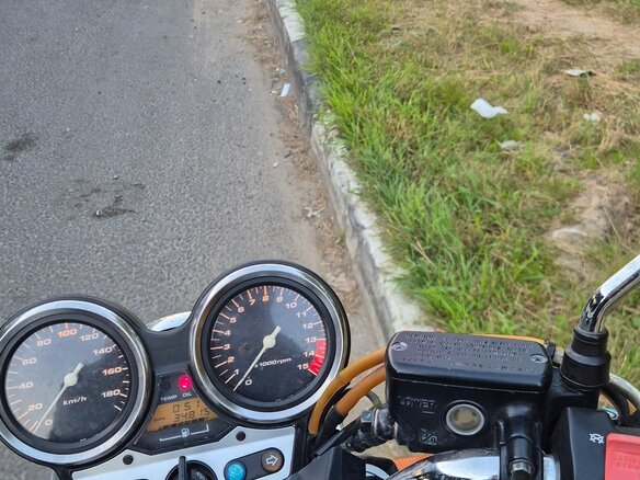 1999 Honda CB 400 Super Four, серебристый, 300000 рублей - вид 2