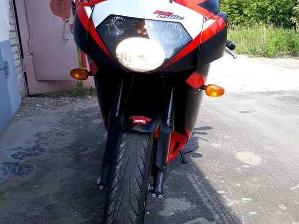 2002 Aprilia RSV Mille, чёрный - вид 9