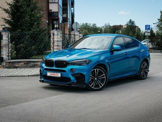 2018 BMW X6 M II (F86), голубой, 5900000 рублей, вид 1