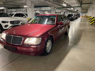 1994 Mercedes-Benz S-Класс 600 Long III (W140), красный, 14450000 рублей, вид 1