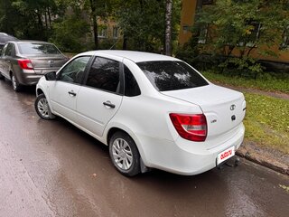 2017 Lada (ВАЗ) Granta I, белый, 283000 рублей, вид 4