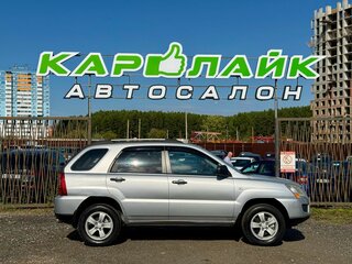 2009 Kia Sportage II Рестайлинг, серебристый, 739000 рублей, вид 4