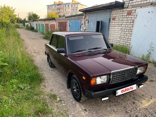 2009 Lada (ВАЗ) 2107, красный, 450000 рублей, вид 2