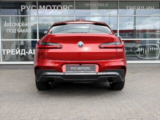2019 BMW X4 20d II (G02), красный, 5300000 рублей, вид 4