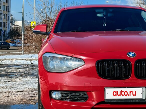 2012 BMW 1 серии 116i II (F20/F21), красный, 1100000 рублей - вид 25