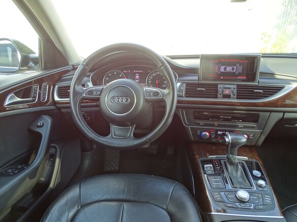 2011 Audi A6 IV (C7), чёрный - вид 3