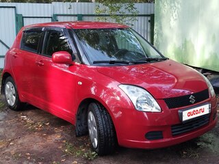 2007 Suzuki Swift III, красный, 490000 рублей, вид 2