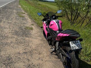2015 Yamaha YZF-R3, розовый, 350000 рублей, вид 4