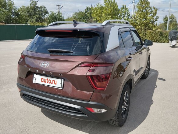 2021 Hyundai Creta II, коричневый, 2140000 рублей - вид 24