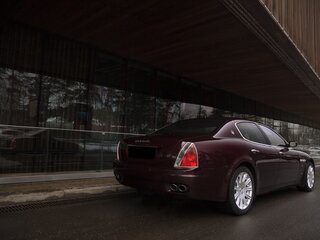 2007 Maserati Quattroporte V, красный, 3950000 рублей, вид 3