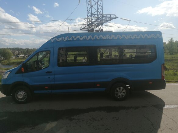 2016 Ford Transit, синий, 1850000 рублей - вид 11