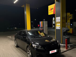 2008 Toyota Corolla X (E140, E150), чёрный, 820000 рублей, вид 2