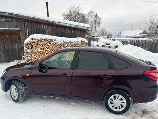 2017 Lada (ВАЗ) Granta I, красный, 530000 рублей, вид 2