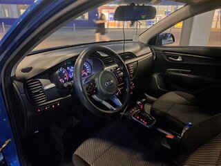 2019 Kia Rio IV, синий, 1400000 рублей, вид 5