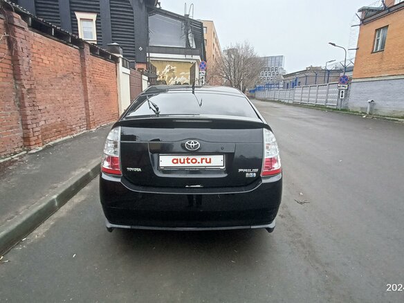 2007 Toyota Prius II Рестайлинг (XW20), чёрный, 750000 рублей - вид 3