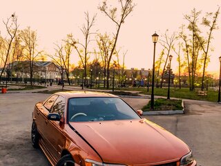 1993 Toyota Mark II VII (X90), оранжевый, 1250000 рублей, вид 2