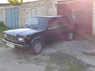 2010 Lada (ВАЗ) 2107, чёрный, 249000 рублей, вид 1