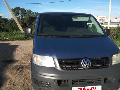 2007 Volkswagen Transporter, синий, 750000 рублей, вид 1