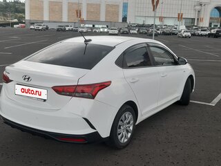 2021 Hyundai Solaris II Рестайлинг, белый, 1500000 рублей, вид 3