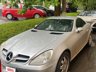 2005 Mercedes-Benz SLK-Класс 200 II (R171), серебристый, 1200000 рублей, вид 1