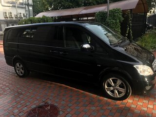 2012 Mercedes-Benz Viano Extralong L3 I (W639) Рестайлинг, чёрный, 1890000 рублей, вид 3