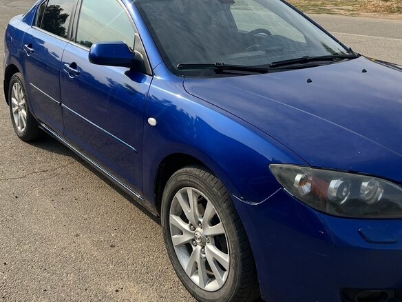 2006 Mazda 3 I (BK) Рестайлинг, синий, 600000 рублей