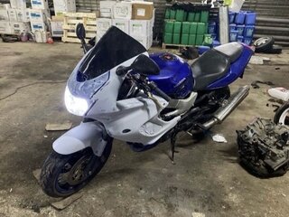 1999 Honda VTR 1000, синий, 295000 рублей, вид 1