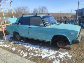 2001 Lada (ВАЗ) 2107, голубой, 200000 рублей, вид 3