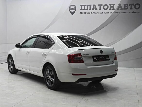 2013 Skoda Octavia III (A7), белый - вид 6